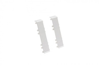 Łącznik listwy do listwy przypodłogowej Hi Line 23,4x75mm 1kpl=2szt Cezar Biały RAL9003 Matowe