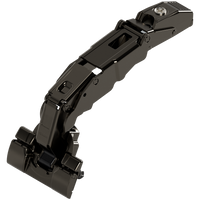 CLIP top Zawias z szerokim kątem otwarcia i zerowym uskokiem 155°，Drzwi nakładane, bez sprężyny, puszka: bez użycia narzędzi z INSERTA