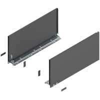 Bok szuflady LEGRABOX, wysokość F (241 mm), dł.=500 mm, lewy/prawy, do LEGRABOX pure