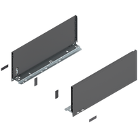 Bok szuflady LEGRABOX, wysokość C (177 mm), dł.=450 mm, lewy/prawy, do LEGRABOX pure