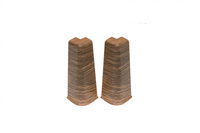 Narożnik zewn. do listwy przypodłogowej Hi Line 23,4x75mm 1kpl=2szt Cezar Dąb Kantabryjski Matowe