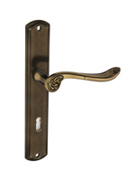 Klamka TUCANA patyna na mosiądzu T-1096-172.G10, NOMET