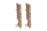 Łącznik listwy do listwy przypodłogowej MASTERLINE 15x60mm 1kpl=2szt Cezar Napoli Matowe