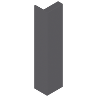 MERIVOBOX Zaślepka uchwytu ścianki tylnej, wysokość E, symetr.