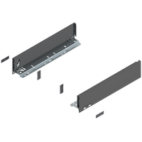 Bok LEGRABOX, wysokość M (90.5 mm), dł.=400 mm, lewy/prawy, do LEGRABOX pure