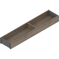 AMBIA-LINE  ramki do szuflady standardowej, do LEGRABOX/MERIVOBOX, w opcji drewnopodobnej, dł.=500 mm, szerokość=100 mm