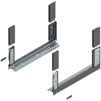 Bok szuflady LEGRABOX, wysokość C (177 mm), dł.=450 mm, lewy/prawy, do LEGRABOX free