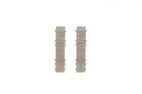 Łącznik listwy do listwy przypodłogowej Hi Line 23,4x75mm 1kpl=2szt Cezar Hikora Disco Matowe