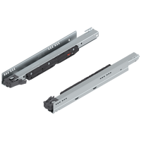 Prowadnica korpusu LEGRABOX Zint. BLUMOTION / odpowiedni do TOB / odpowiedni do SERVO-DRIVE, pełny wysuw, 70 kg, dł.=450 mm, lewa/prawa