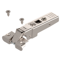 CLIP top zawias do ram alumin. 95°，Drzwi nakładane, puszka: na wkręty, (zawias zamknięty)