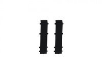 Łącznik listwy do listwy przypodłogowej Hi Line 23,4x75mm 1kpl=2szt Cezar Czarny RAL9005 Matowe