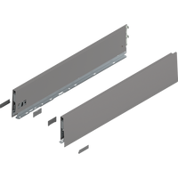 Bok MERIVOBOX, wysokość K (129 mm), dł.=600 mm, lewy/prawy
