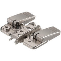 CLIP prowadnik, krzyżakowy, 0 mm, Stal, bez użycia narzędzi z INSERTA, RW: mimośród