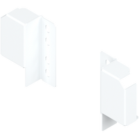 TANDEMBOX plus/antaro uchwyt relingu (tylny), uniwersalnie mocowany, regulowany reling, na wkręty, prawy+lewy