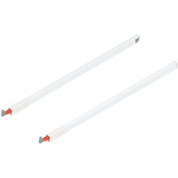 Reling podłużny TANDEMBOX  (górny), do szuflady z wysokim frontem, dł.=650 mm, lewy/prawy, do TANDEMBOX antaro