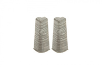 Narożnik zewn. do listwy przypodłogowej Hi Line 23,4x75mm 1kpl=2szt Cezar Sosna Ciemna Agas Matowe