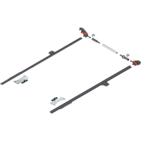 MERIVOBOX Stabilizacja boczna, dł.=650 mm, KB=1400 mm, pełen wysuw, do przycięcia