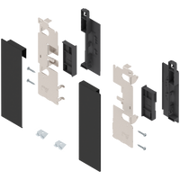 Mocowanie frontu LEGRABOX , wys. C, do szuflady wewnętrznej z elementami dekoracyjnymi, lewe/prawe, do LEGRABOX free