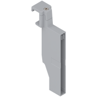 ORGA-LINE uchwyt listwy poprzecznej, do szuflady z wysokim frontem TANDEMBOX antaro, wysokość C, lewy, prawy