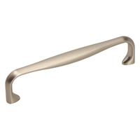 Uchwyt UU58, efekt stali szlachetnej, 128mm, GAMET