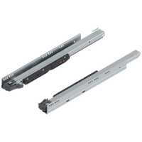 Prowadnica korpusu LEGRABOX Zint. BLUMOTION / odpowiedni do TOB / odpowiedni do SERVO-DRIVE, pełny wysuw, 70 kg, dł.=550 mm, lewa/prawa