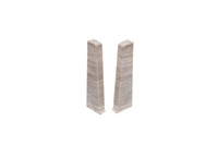 Zaślepki para do listwy przypodłogowej Hi Line 23,4x75mm 1kpl=2szt(L+P) Cezar Dąb Hokaido Matowe