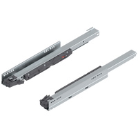 Prowadnica korpusu LEGRABOX Zint. BLUMOTION / odpowiedni do TOB / odpowiedni do SERVO-DRIVE, pełny wysuw, 40 kg, dł.=500 mm, lewa/prawa