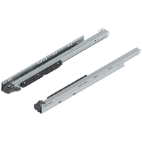 Prowadnica korpusu LEGRABOX Zint. BLUMOTION / odpowiedni do TOB / odpowiedni do SERVO-DRIVE, pełny wysuw, 70 kg, dł.=600 mm, lewa/prawa