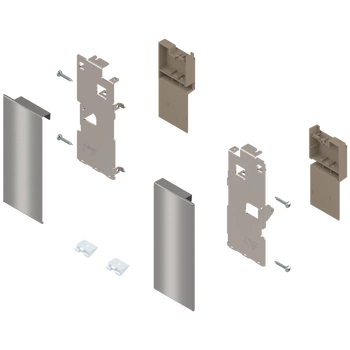 Mocowanie frontu LEGRABOX , wys. K, do szuflady wewnętrznej, lewe/prawe, do LEGRABOX pure