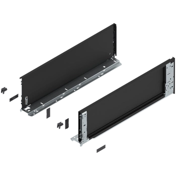 Bok szuflady LEGRABOX (za korpusem), wysokość C (177 mm), dł.=550 mm, lewy/prawy, do LEGRABOX pure