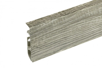 Listwa przypodłogowa PVC Hi Line Prestige 22x75mm Cezar Sosna Ciemna Agas Mat 2,50m