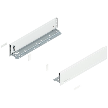 Bok LEGRABOX, wysokość M (90.5 mm), dł.=400 mm, lewy/prawy, do LEGRABOX pure