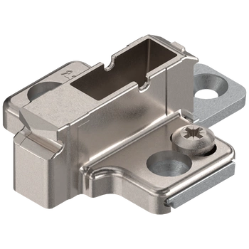 CLIP prowadnik, krzyżakowy, 9 mm, Cynk, na wkręty EURO