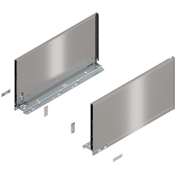 Bok szuflady LEGRABOX, wysokość F (241 mm), dł.=450 mm, lewy/prawy, do LEGRABOX pure