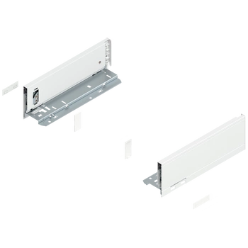 Bok LEGRABOX, wysokość M (90.5 mm), dł.=270 mm, lewy/prawy, do LEGRABOX pure