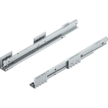 Prowadnica MERIVOBOX, 70 kg, dł. NL=500 mm, Specjalna pozycja haków, prawy+lewy