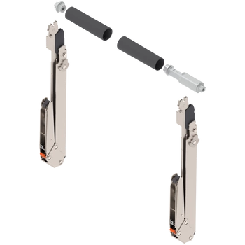 AVENTOS HL top do frontów nad korpusem, podnośnik (zestaw), wys. korpusu=390-540 mm, symetryczny