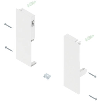 Mocowanie frontu TANDEMBOX , wys. C, do szuflady wewnętrznej z pojedynczym relingiem, lewe/prawe, do TANDEMBOX antaro