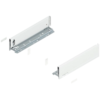 Bok LEGRABOX, wysokość M (90.5 mm), dł.=350 mm, lewy/prawy, do LEGRABOX pure