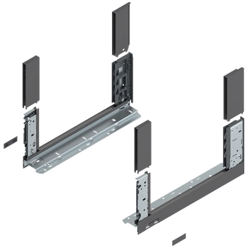 Bok szuflady LEGRABOX, wysokość C (177 mm), dł.=400 mm, lewy/prawy, do LEGRABOX free