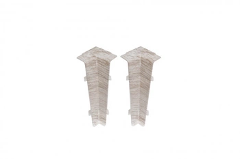 Narożnik wewn. do listwy przypodłogowej Hi Line 23,4x75mm 1kpl=2szt Cezar Jesion Baltimore Matowe