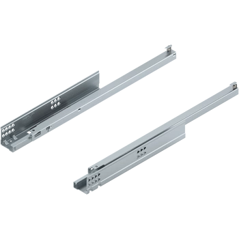 TANDEM Zintegrowany BLUMOTION Częściowy wysuw, Prowadnica, 30 kg, dł.=450 mm, do Grubość płyty 17-19 mm, wymaga sprzęgła, lewa/prawa
