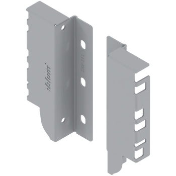 Uchwyt drewnianej ścianki tylnej TANDEMBOX, wys. K (128,5 mm), prawy+lewy