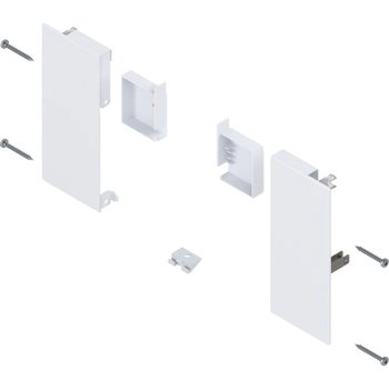 Mocowanie frontu MERIVOBOX , wys. K, do szuflady wewnętrznej, lewe/prawe