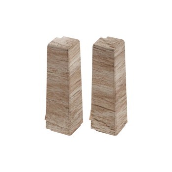 Narożnik zewn. do listwy przypodłogowej MASTERLINE 15x60mm 1kpl=2szt Cezar Pacyfik Matowe