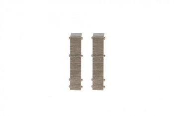 Łącznik listwy do listwy przypodłogowej Hi Line 23,4x75mm 1kpl=2szt Cezar Dąb Sycyliania Matowe