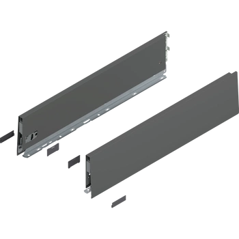 Bok MERIVOBOX, wysokość K (129 mm), dł.=550 mm, lewy/prawy