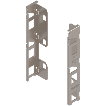 Uchwyt drewnianej ścianki tylnej LEGRABOX, wys. K (144 mm), prawy+lewy