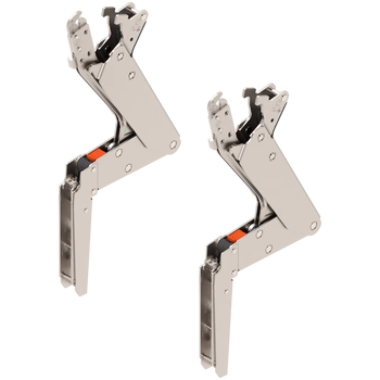 AVENTOS HS top do frontów nachodzących, podnośnik (zestaw), wys. korpusu=350-800 mm, symetryczny