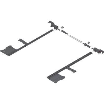 MOVENTO Stabilizacja boczna, dł.=400 mm, KB=1400 mm, pełen wysuw, do przycięcia